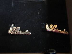 lot 38 image: Sterling Silver Personalized Name D...