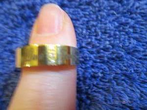 lot 63 image: Womens Goldtone Stainless Steel CZ...