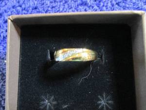 lot 80 image: 18K Gold-Plated Sterling Silver Dia...