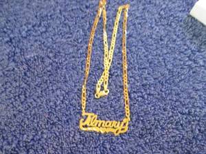 lot 86 image: 24K Gold Over Sterling Silver Perso...