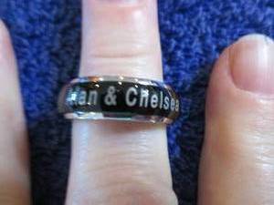 lot 93 image: Mens Stainless Steel and Black Per...