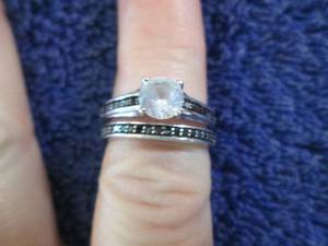 lot 106 image: Sofia B. Sterling Silver Round Lab-...