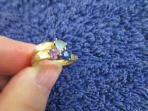 lot 109 image: 18K Gold Over Sterling Silver My F...