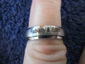 lot 116 image: Her Stainless Steel Personalized Co...