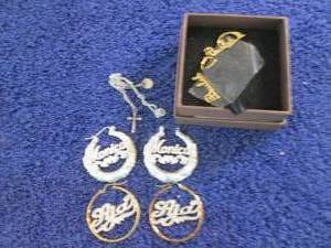lot 122 image: 4 Assorted Jewelry Pieces...