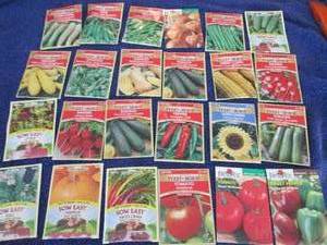 lot 133 image: 24 pks Assorted Ferry Morse Vegetab...