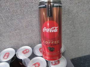lot 183 image: 12 pk Coca Cola with Coffee Dark Bl...