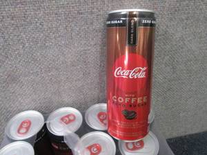 lot 191 image: 12 pk Coca Cola with Coffee Dark Bl...