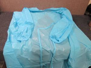 lot 207 image: Case of 80(8-10pks)Blue PEVA Dispos...