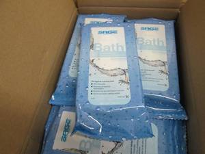 lot 216 image: Case of 60-8ct pks Sage Products Fr...