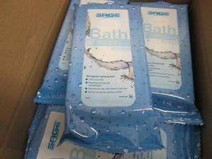 lot 222 image: Case of 60-8ct pks Sage Products Fr...