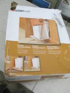 closetmaid pull out trash bin ...