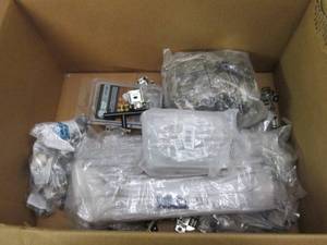 box of drawer handles and hinges ...