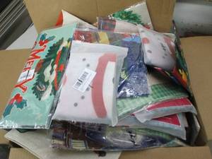 box of christmas pillow covers ...