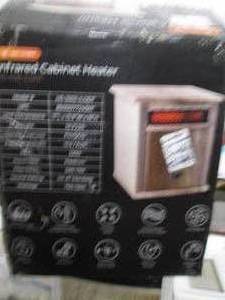 heat storm infrared cabinet heater ...