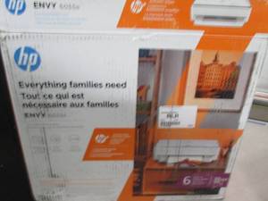 hp envy 6055e printer powers on ...