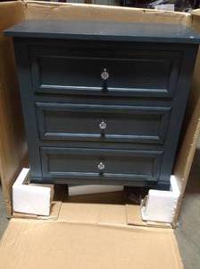 Decor Therapy Becket Antique Navy Side Table see pictures