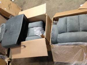 Kinwell Gray Multifunctional Power Lift Heated Massage Recliner see pictures