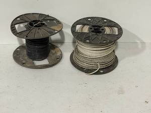 2 Partial Rolls of Copper Wire