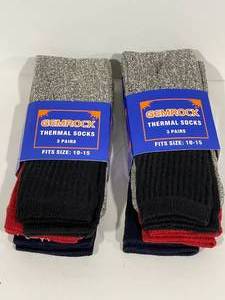 6 Pairs Thermal Socks