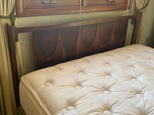 lot 3 image: Broyhill Brasilia Mid Century Headboard