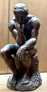 lot 68 image: Vintage 1962 Austin Prod Inc The Thinker Statue