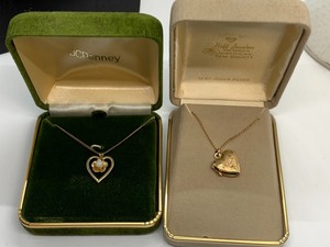 lot 156 image: Two Gold Filled Necklaces including a Locket