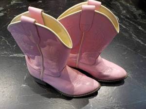 Little Girls Old West Cowgirl Boots...