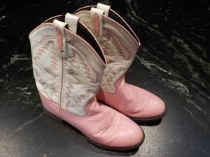 Ladies Old West Size 7 Cowgirl Boot...