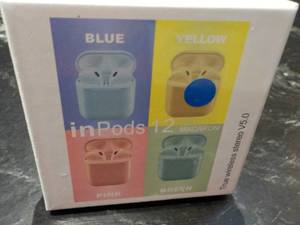 i12 TWS Wireless Bluetooth Earbuds-...