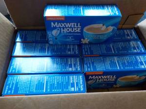 Case of 8 Boxes Maxwell House Inter...