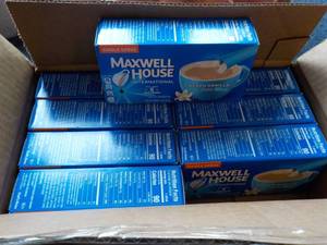 Case of 8 Boxes Maxwell House Inter...
