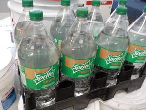 8 - 2 Liter Bottles Sprite Ginger...