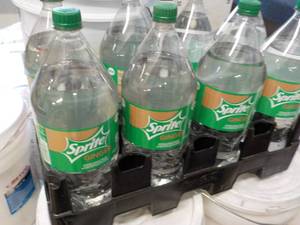 8 - 2 Liter Bottles Sprite Ginger...