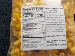 6 - 12 oz Bags Cheesy Caramel Mix P...