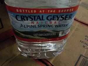 2 Cases of 6 - 1 Gallon jugs Crysta...