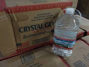 2 Cases of 6 - 1 Gallon jugs Crysta...