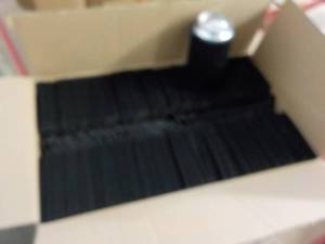 Case of 100 Black Collapsible Koozi...