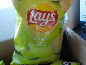 Case of Lays Limon Chips...