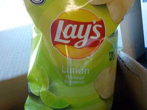 Case of Lays Limon Chips...