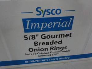 32 oz Box Frozen Onion Rings...