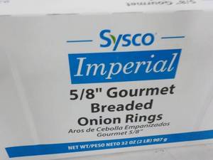 32 oz Box Frozen Onion Rings...