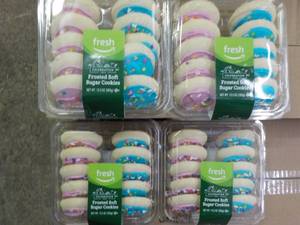 4 packages fresh frosted soft sugar...