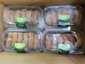 4 packages sour cream donuts - froz...