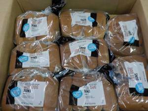8 packages whole wheat hot dog buns...