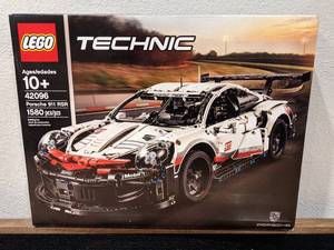 lot 50 image: LEGO Technic Porsche 911 RSR 42096 Race Car Building Set