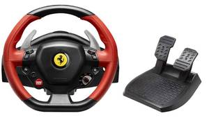 lot 191 image: Thrustmaster Ferrari 458 Spider Racing Wheel (Xbox Series XS & One & Windows)