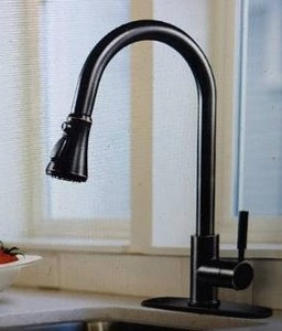 lot 222 image: SOKA Pull Down Kitchen Faucet with Sprayer