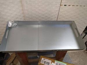lot 44 image: Stainless Steel Adjustable Fireplace Tray