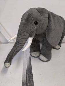 lot 15 image: Melissa & Doug Big Plush Elephant